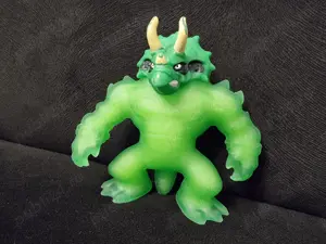 Jucarie antistres din silicon, monstru, dinozaur squishi