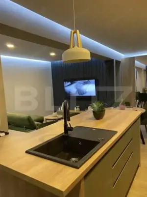 Apartament modern 3 camere, mobilat complet, 80 m², zona Maurer Residence