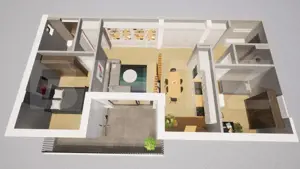 Apartament de vânzare, cu 3 camere, 74 mp, bloc nou, zona Carpați 2