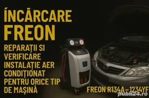 Incarcare FREON  Verificare instalatie AC