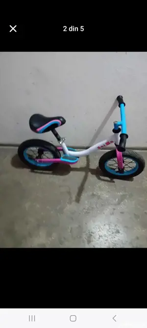 bicicleta fara pedale - imagine 3