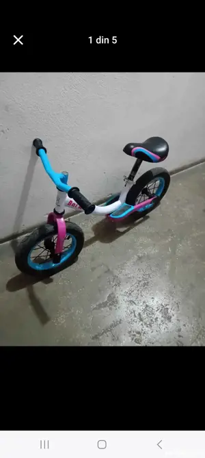 bicicleta fara pedale - imagine 5