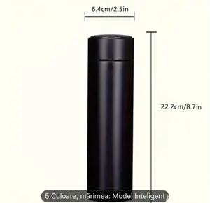 Termos inteligent cu afişaj LCD