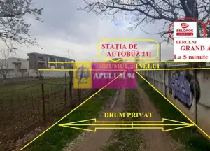 Teren 1055 MP București Sector 4 cu Certificat de Urbanism - imagine 3
