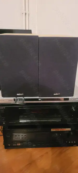 Dvd Sony cu telecomandă,stații amplificare audio si boxe  - imagine 4