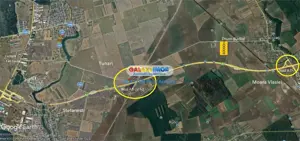Teren Autostrada A3 Moara Vlasiei 26000 mp  Industrial Depozitare - imagine 5