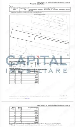 Teren 1369 mp – Strada Panduri / Aleea Constantin Chirița, Târgu Jiu - imagine 4
