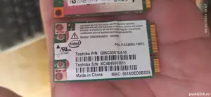 Placute wifi laptop   Pentru laptop doua placute de retea wireless, functionale