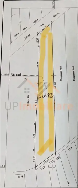 2 PARCELE TEREN INTRAVILAN | 3000mp + 2985mp | NOJORID E671 (Oradea–Salonta) | BIHOR - imagine 11