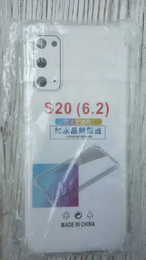 Carcasa transparente telefon mobil SAMSUNG S20 noua !