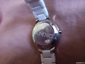 Ceas original dama DKNY NY4886,  bratara ceramica  - imagine 5