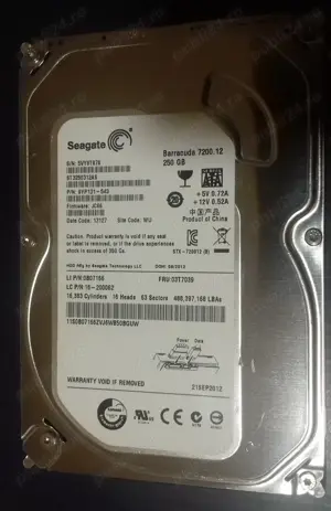 HDD desktop 3.5" seagate 250gb sata3 8mb 7200rpm sentinel 100% - imagine 2