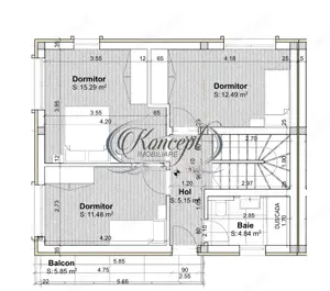 Locuinta noua in Gilau, semifinisata, cu incalzire in pardoseala - imagine 6