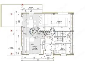 Locuinta noua in Gilau, semifinisata, cu incalzire in pardoseala - imagine 7