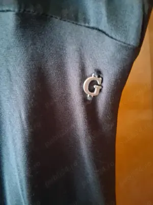 Rochie neagra Guess cocktail marimea L XL - imagine 3