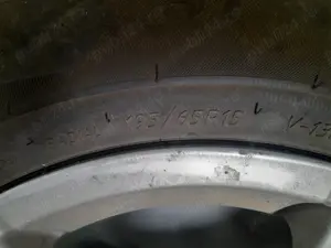 4 cauciucuri cu genti de aluminiu - imagine 2