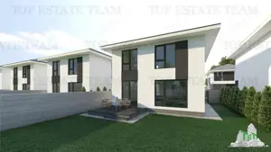 Vila moderna individuala cu 4 camere , 3 bai , Living open space, terasa,incalzilre in pardoseala, 2 - imagine 5