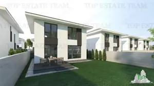 Vila moderna individuala cu 4 camere , 3 bai , Living open space, terasa,incalzilre in pardoseala, 2 - imagine 6