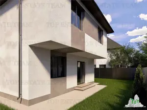 Vila 5 camere cu incalzire in pardoseala pe parter si etaj, mansarda locuibila, 285mp teren toate ut - imagine 6