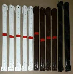 Baterie chiuveta cu furtun extractabil, set glisiere metalice pt.sertar, set balamale aruncatoare  - imagine 8