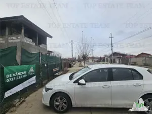 Teren 2800mp+casa soseaua principala Domnesti
