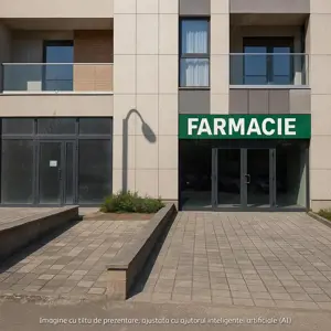 Spatiu comercial nou - 84,3 mp utili - pretabil FARMACIE, cabinet, magazin - zona Viilor