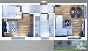 Apartament 2 camere decomandat Bucuresti-sector 6 - imagine 2