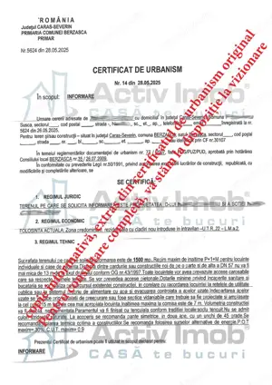 TEREN INTRAVILAN S-1500mp - Berzasca, jud. CS - imagine 3