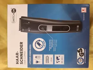 Aparat de tuns parul si barba, alimentare la baterii sau 220V, model Switch-on - imagine 2