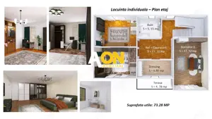 Casa cuplata, P+1, 120 mp utili, predare la cheie, Alba - Micesti - imagine 18