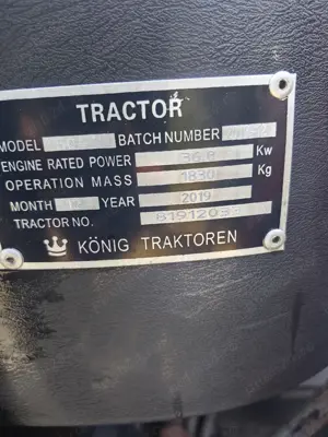 Tractor konig de 50 de cai putere 4 4 - imagine 8