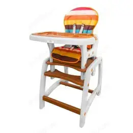 Scaun  de masa pentru copii, Juju Eat & Play, Multicolor