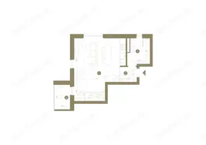 Apartament cu 1,5 camere în zona Confecții - imagine 5