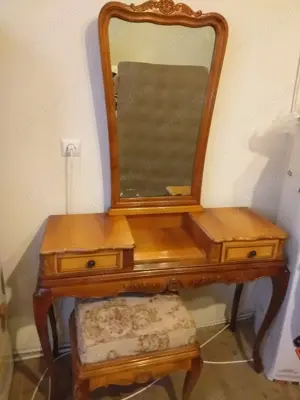 Vand masa de toaleta lemn masiv