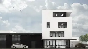 Teren 1070mp,cu AC pentru imobil de birouri si functiuni  cvazi-industriale