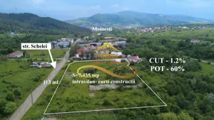 Teren pentru constructie hala indrustriala - Moinesti/Bacau