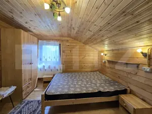 Cabană lemn cu 4 dormitoare, 120mp, teren intravilan de 1250mp - imagine 13