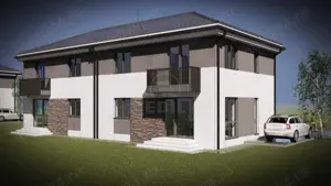 Duplex semifinisat, zona Tautiului,ansamblu cu parc propriu - imagine 4