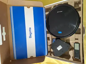 Aspirator robot de aspirare, model ROVUS cu telecomanda, Made in SWITZERLAND