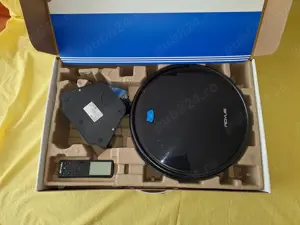 Aspirator robot de aspirare, model ROVUS cu telecomanda, Made in SWITZERLAND - imagine 3