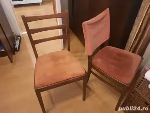 scaune vechi lemn lăcuit 