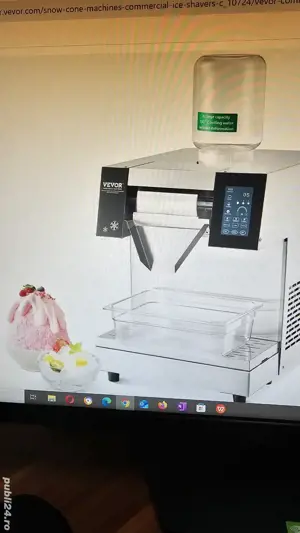 aparat de inghetata razuita 