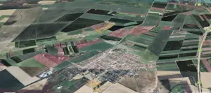 Teren agricol 12,28 ha Sagu – acces DN69  A1, acum 1,38 €/m