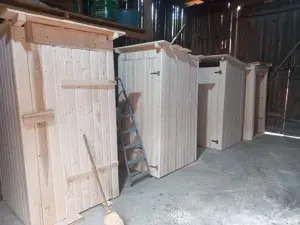 Vand toaleta gradină