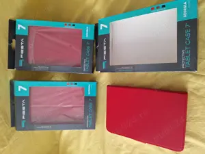 Husa universala pentru tableta de 7 inch, rosie - imagine 2