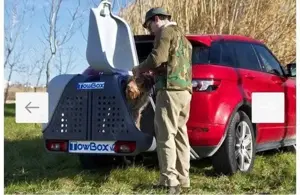 Vând cutie specială transport câine vânătoare  - imagine 3