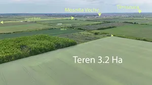 Teren 3,20 Ha intre Mosnita si Bucovat, access din Drumul Boilor si din Bucovat