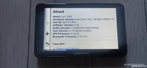 Garmin nuvi 2565 Harti 2026.10 toata Europa, display de 5 inch, card de 8gb inclus