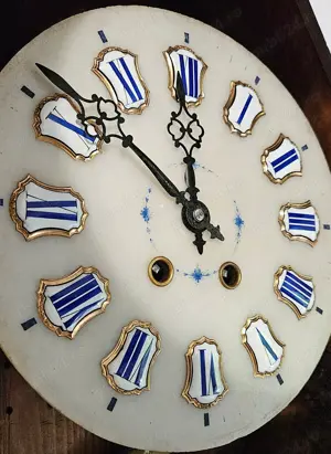 Ceas de perete cu pendula Oeil de bouef 1860 - imagine 2