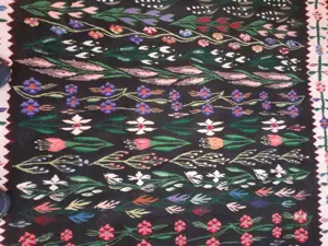 Covor lucrat manual, oltenesc, NOU - imagine 1